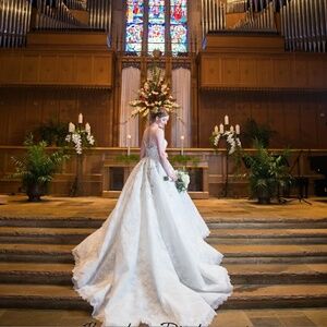 Designer wedding dress